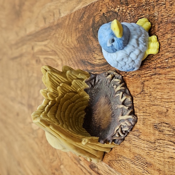 Jackie Smith Franklin Porcelains Bluebird - Picture 2 of 3